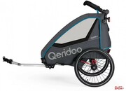 Przyczepka Rowerowa dla Dziecka Qeridoo Qupa 1 Blue Qeridoo