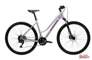 Rower Crossowy Kross Evado 5.0 Damski Fioletowy/Czarny/Połysk Kross
