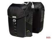 Sakwy Rowerowe Basil Miles Double Bag 34L Black Lime Basil