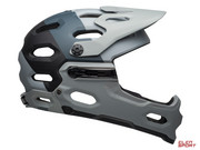 Kask Rowerowy Full Face Bell Super 3R Mips Downdraft Matte Gray Gunmetal Bell