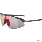 Okulary Alpina Turbo Pro Qv Kolor Black Matt Szkło Qv Raibow Mirror Cat.1-3 Hydrophobic, Fogstop (Fokus Line) Alpina