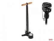 Pompka Podłogowa Lezyne Sport Floor Drive 3.5 Dv Nylon-Alloy Dual Valve Head 220Psi Czarna Lezyne