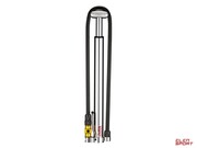 Pompka Ręczna Lezyne Micro Floor Drive Hp Abs 160Psi 300mm Srebrna Lezyne