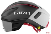 Kask Rowerowy Czasowy Giro Vanquish Integrated Mips Matte Black White Red Giro