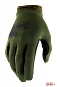 Rękawiczki Rowerowe 100% Ridecamp Gloves Army Green/Black 100%
