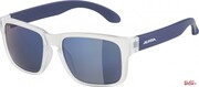 Okulary Alpina Junior Mitzo Kolor Blue-Transparent Matt Szkło Blue Mirror Cat.3 Alpina