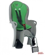 Fotelik Rowerowy Dziecięcy Tylny na Ramę Hamax Kiss Szary/Zielony Hamax
