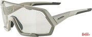 Okulary Rowerowe Alpina Rocket V Kolor Cool-Grey Matt Szkło Clear Cat.0-3 Hydrophobic, Fogstop Alpina