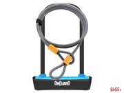 Zapięcie Rowerowe Onguard Neon 8154Bu U-Lock - 115mm 230mm - Uchwyt + 2 X Klucze + Linka 10mm 120cm Niebieskie Onguard