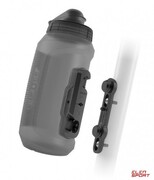 Bidon Fidlock TWIST 750 Compact czarny transp. + baza BIKE Fidlock