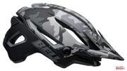 Kask Rowerowy MTB Bell Sixer Integrated Mips Matte Gloss Black Camo Bell