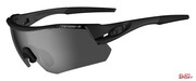 Okulary Rowerowe Tifosi Z87.1 Alliant Matte Black (3 Szkła 15,4% Smoke, 41,4% Ac Red, 95,6% Clear) Tifosi