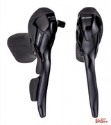 Klamkomanetki Microshift Advent X, Para, 10.rzędowe, Nie Kompatybilne Z Shimano, Dual Control, Lewa Klamka Tylko Z Dźwignią Hamulca, Czarne microSHIFT