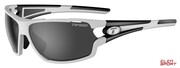 Okulary Rowerowe Tifosi Amok White Black (3Szkła 15,4% Smoke, 41,4% Ac Red, 95,6% Clear) Tifosi