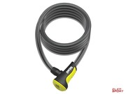 Zapięcie Rowerowe Onguard Neon 8157Yl Linka - 10mm 180cm - Uchwyt + 2 X Klucze Z Kodem Żółte Onguard