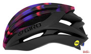 Kask Rowerowy Szosowy Giro Seyen Integrated Mips Matte Black Electric Purple Giro