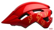 Kask Rowerowy Dziecięcy Bell Sidetrack II Bolts Gloss Red Bell