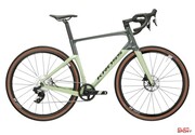 Rower Gravel Kross Esker RS 2.0 Szary/Zielony Połysk Kross
