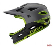 Kask Rowerowy Full Face Giro Switchblade Mips Matte Metallic Black Ano Lime Giro