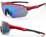Okulary Rowerowe Accent Reflex Czerwono - Czarne Accent
