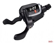 Manetka Microshift R8, Lewa, 3.rzędowa, Kompatybilna Z Shimano, Xpress Trigger, Optyczny Wskaźnik Przełożeń, Trymowanie microSHIFT