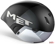 Kask Rowerowy Met Codatronca Black-Silver Met