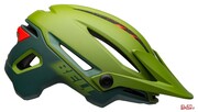Kask Rowerowy MTB Bell Sixer Integrated Mips Matte Gloss Green Infrared Bell