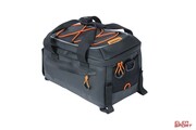 Torba Rowerowa na Bagażnik Basil Miles Tarpaulin Trunkbag 7L Black Orange Basil