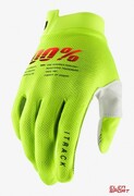 Rękawiczki Rowerowe 100% Itrack Glove Fluo Yellow 100%