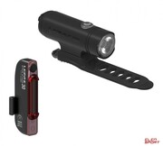 Zestaw oświetlenia Lezyne Classic 500 Przód 500 Lumenów, Stick Tył 30 Lumenów, Usb Czarne Lezyne