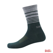 Skarpety Shimano wełniane Wool wysokie oryginal Green Shimano