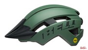 Kask Rowerowy Dziecięcy Bell Sidetrack II Integrated Mips Matte Green Roz. Uniwersalny (47-54cm) (New 2024) Bell