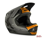 Kask Rowerowy Full Face Bluegrass Legit Orange Camo Matt Bluegrass