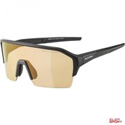 Okulary Rowerowe Alpina Ram Hr Hvlm+ Kolor Black Matt Szkło Silver Mirror S1-3 Alpina