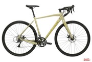 Rower Gravel Kross Esker 1.0 Beżowy/Złoty Połysk Kross