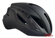 Kask Rowerowy Met Strale Czarny Mat Met