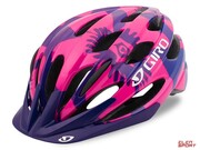 Kask Rowerowy Dziecięcy Juniorski Giro Raze Berry Blue Flowers Roz. Uniwersalny (50-57cm) Giro