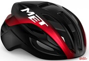 Kask Rowerowy Met Rivale II MIPS Black Red Metallic Glossy Met