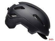 Kask Rowerowy Miejski Bell Hub Agent Matte Gloss Black Bell