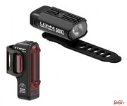 Zestaw oświetlenia Lezyne Hecto Drive 500XL Przód 500 Lumenów, Strip Tył 150 Lumenów, Usb Czarne Lezyne
