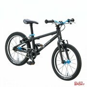 Rower Dziecięcy KUbikes 16L MTB Black/Laser Blue Czarny KUbikes