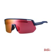 Okulary Rowerowe Shimano Technium L Ridescape do jazdy szosowej Przydymiony Granatowy Shimano