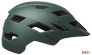 Kask Rowerowy Dziecięcy Bell Sidetrack Matte Dark Green Orange Bell