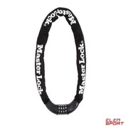 Zapięcie Rowerowe Masterlock Quantum 8392 Łańcuch 8mm 40mm 90cm Szyfr Czarne Masterlock