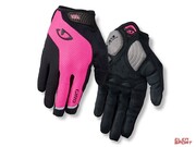 Rękawiczki Rowerowe Damskie Giro Strada Massa Sg Lf Bright Pink Giro