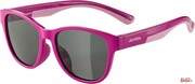 Okulary Rowerowe Alpina Junior Flexxy Cool Kids II Kolor Pink-Rose Gloss Szkło Black Cat.3 Alpina