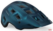 Kask Rowerowy Met Terranova MIPS Teal Blue Black Metallic Matt Met
