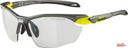 Okulary Rowerowe Alpina Twist Five Hr Vl+ Kolor Tin Matt-Neon Yellow Szkło Black Cat.1-3 Fogstop Alpina