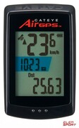 Licznik rowerowy Cateye AIR GPS CC-GPS100 czarny z czujnikiem kadencji CDC-30 Cat Eye