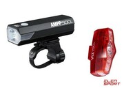 Zestaw lampek rowerowych Cateye AMPP 500 HL-EL085RC / ViZ150 TL-LD800 CatEye